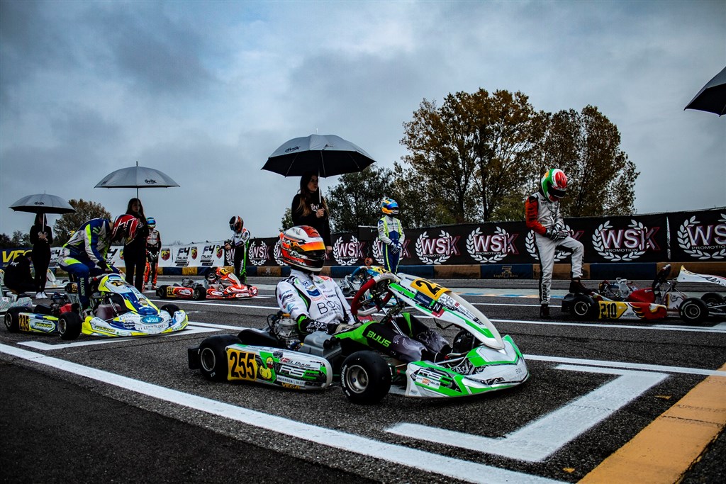 Bastian Buus til start på Casteletto banen i Italien, World Series Karting 2019.